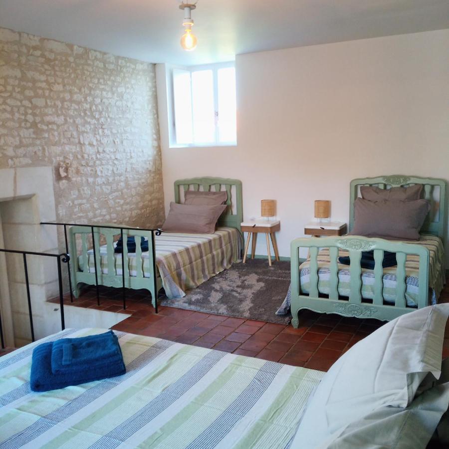 Villa Au Repos Des Elfes Braye-sous-Faye Esterno foto